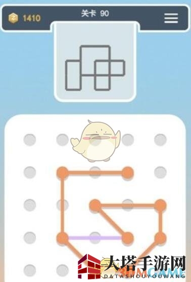 《点线交织拼图篇》第90关图文攻略