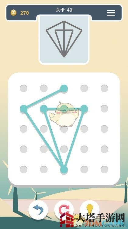 《点线交织》经典篇第40关攻略