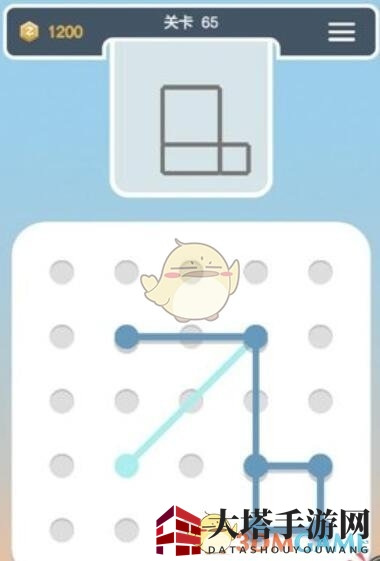 《点线交织拼图篇》第65关图文攻略