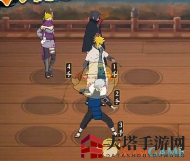 《火影忍者OL》手游忍考124关阵容推荐