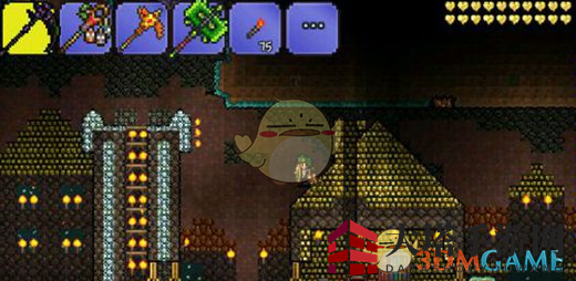 《泰拉瑞亚》金砖家居，奢华与神秘并存