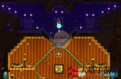 《泰拉瑞亚》手机版南瓜头房屋展示