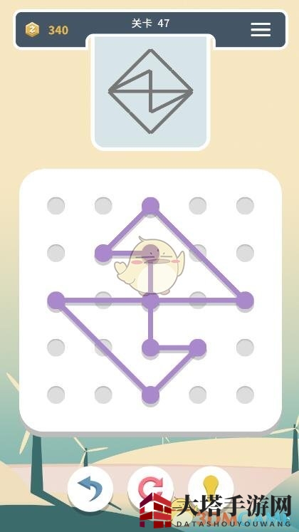 《点线交织》经典篇第47关攻略