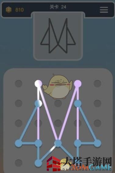 《点线交织拼图篇》第24关图文攻略