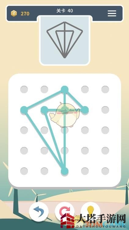 《点线交织》经典篇第40关攻略