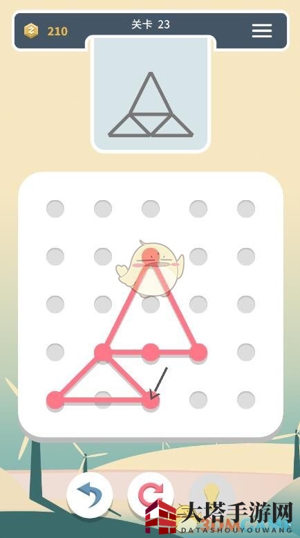 《点线交织》经典篇第23关攻略