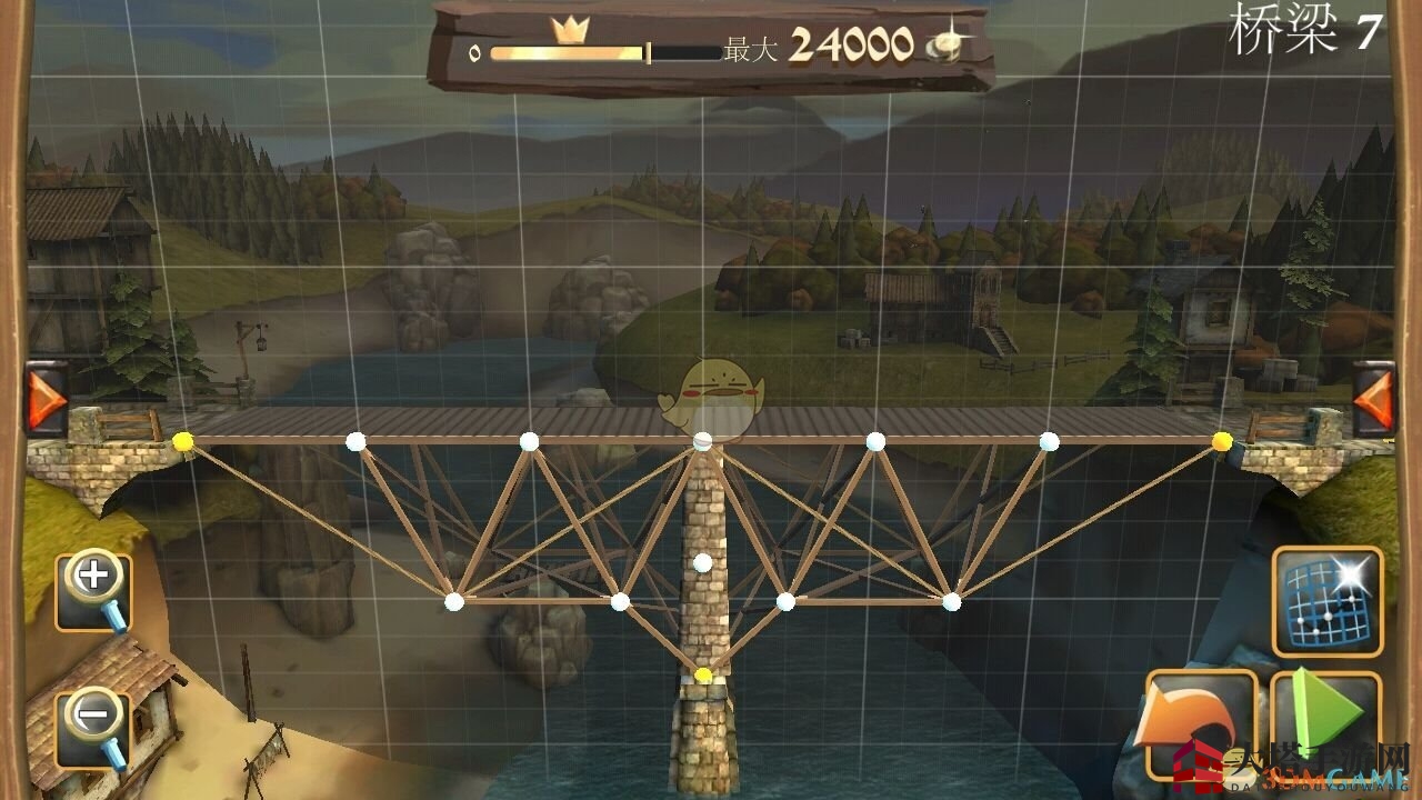 《桥梁构造师:中世纪》第三章全关卡满星攻略大全