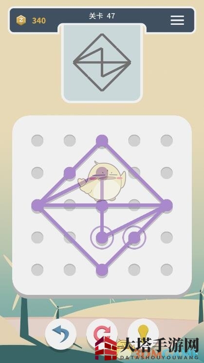 《点线交织》经典篇第47关攻略