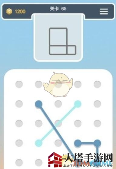 《点线交织拼图篇》第65关图文攻略