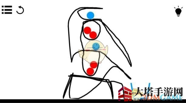 物理画线58关攻略：红蓝球入杯挑战，策略制胜秘籍大公开