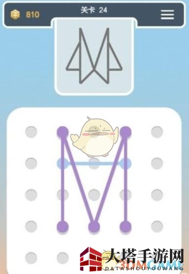 《点线交织拼图篇》第24关图文攻略