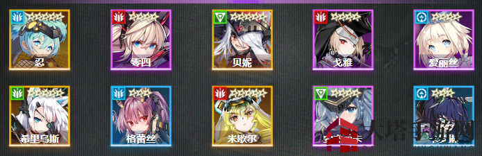 《机动战姬：聚变》最新节奏榜强度一览