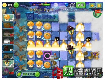 《植物大战僵尸2》黑暗时代第二十五关攻略