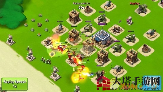 《海岛奇兵》压岸阵型实战效果