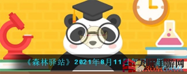 《森林驿站》2021年8月11日每日一题