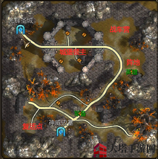 《权力与荣耀》空城战玩法介绍