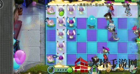 《植物大战僵尸2》摇滚年代第十七关攻略