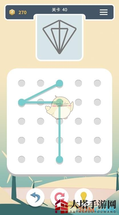 《点线交织》经典篇第40关攻略