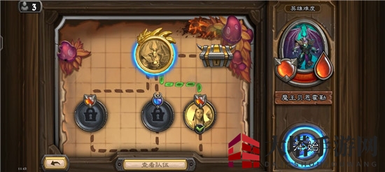 《炉石传说：佣兵战纪》练级刷图推荐