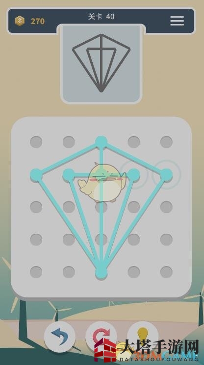 《点线交织》经典篇第40关攻略