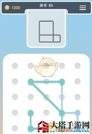 《点线交织拼图篇》第65关图文攻略