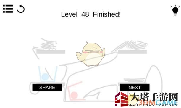 《物理画线》第48关攻略秘籍揭晓：红球入位轻松通关！