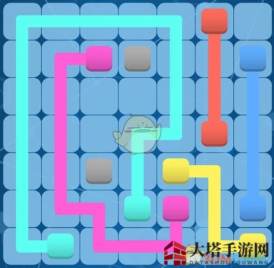《欢乐六边形》连线中级第5关攻略