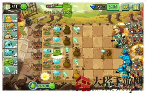 《植物大战僵尸2》功夫世界第二十七关攻略