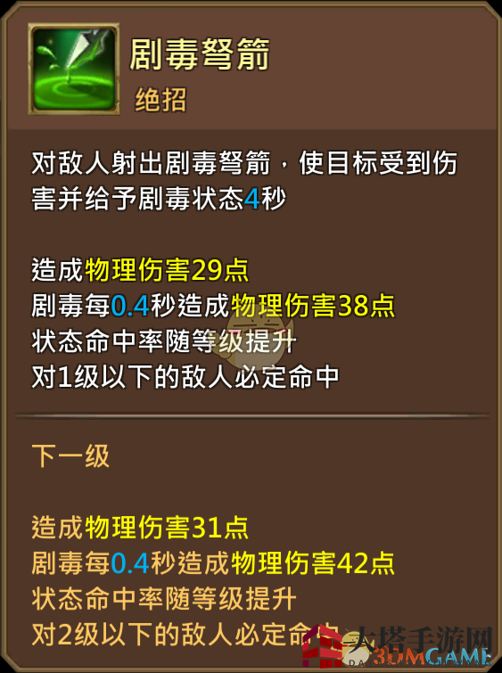 《王国纪元》夺命猎手因佩莉亚图鉴介绍