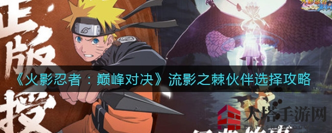 《火影忍者：巅峰对决》流影之棘伙伴选择攻略