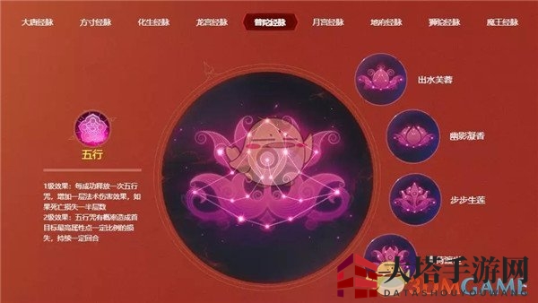 《梦幻西游手游》奇经八脉系统介绍
