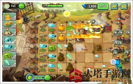 《植物大战僵尸2》功夫世界第二十七关攻略