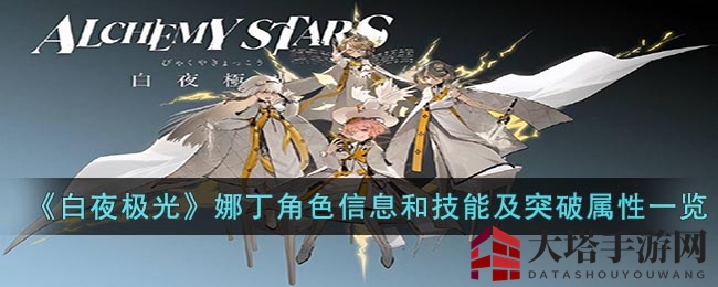《白夜极光》娜丁：雷属英雄深度解析，解锁战斗无限可能