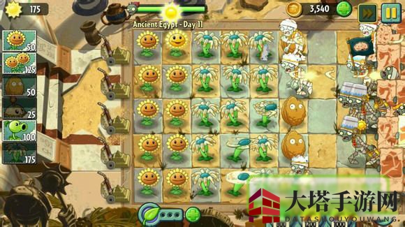 《植物大战僵尸2》古埃及第十一关攻略