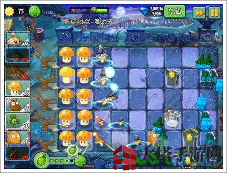 《植物大战僵尸2》黑暗时代第二十七关攻略