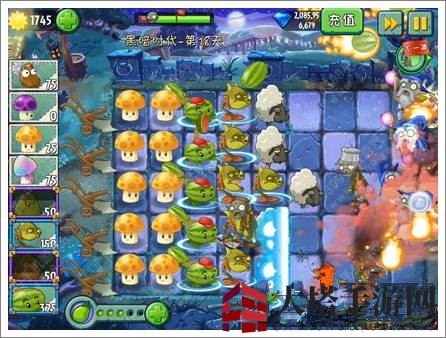 《植物大战僵尸2》黑暗时代第十八关攻略