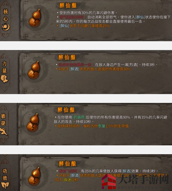《暖雪》醉仙酿圣物搭配