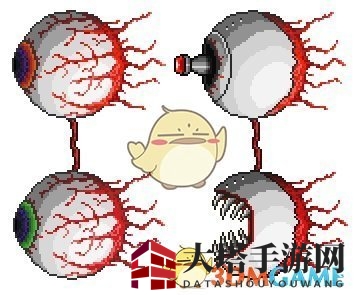 《泰拉瑞亚》手机版肉山战后挑战：双子魔眼打法攻略揭秘