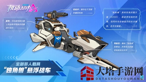 《机动都市阿尔法》独角兽悬浮战车全新登场，揭秘战斗利器性能与操控技巧