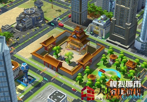 《模拟城市：我是市长》腊月园林主题建筑解析