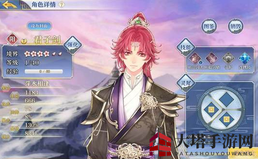 《梦间集》君子剑：减伤输出明星，守护宁静生活之谜