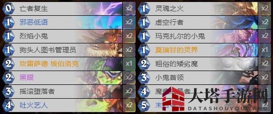 《炉石传说》暗月马戏团恶魔园卡组攻略