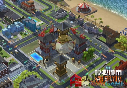 《模拟城市：我是市长》打造东方风格消防馆解读