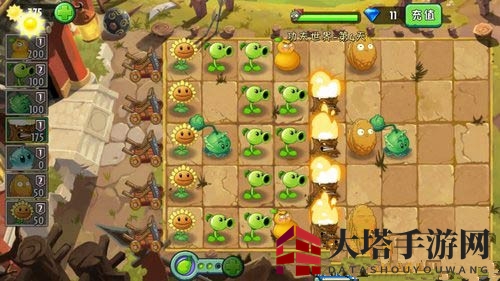 《植物大战僵尸2》功夫世界第四关攻略