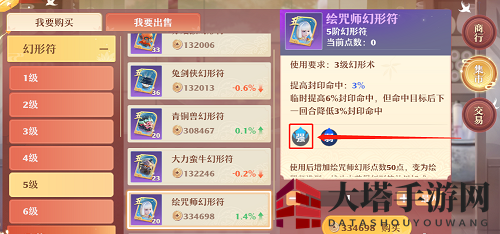 《梦幻新诛仙》幻形符元素属性攻略
