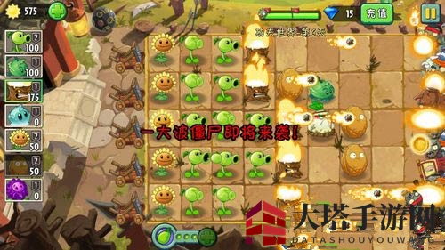 《植物大战僵尸2》功夫世界第六关突破指南