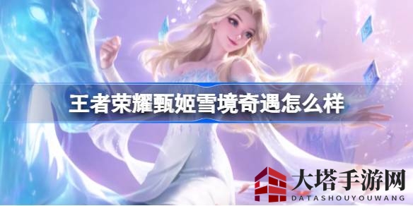《王者荣耀》甄姬冰雪奇缘联动皮肤华丽登场，探寻冰雪王国的神秘魅力