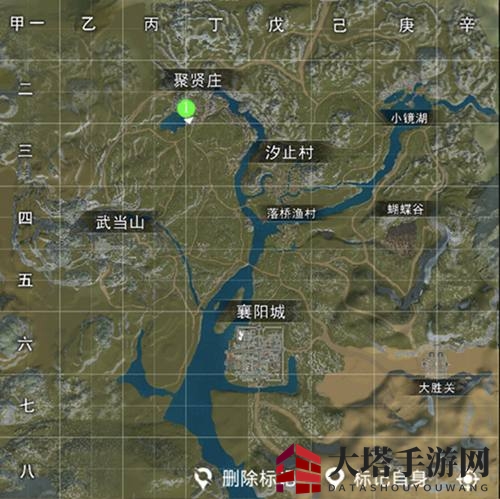 《江湖求生》落点揭秘：选址智慧，江湖求生之路