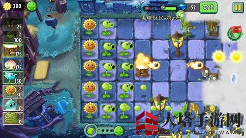 《植物大战僵尸2》黑暗时代第二关攻略