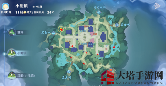 《梦幻新诛仙》每日灵兜兜位置介绍